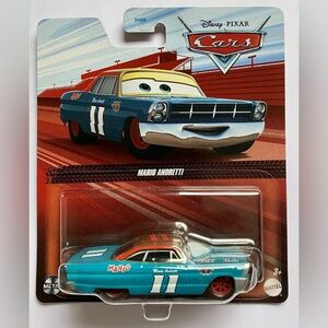 Disney Pixar Cars Mario Andretti Die Cast Vehicle